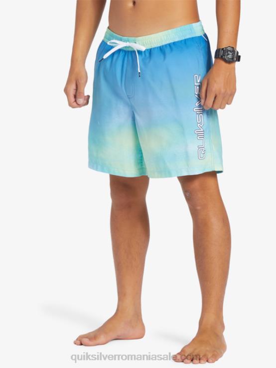 albastru râu briza zilnică 17 salve XT6B722 bărbați Quiksilver