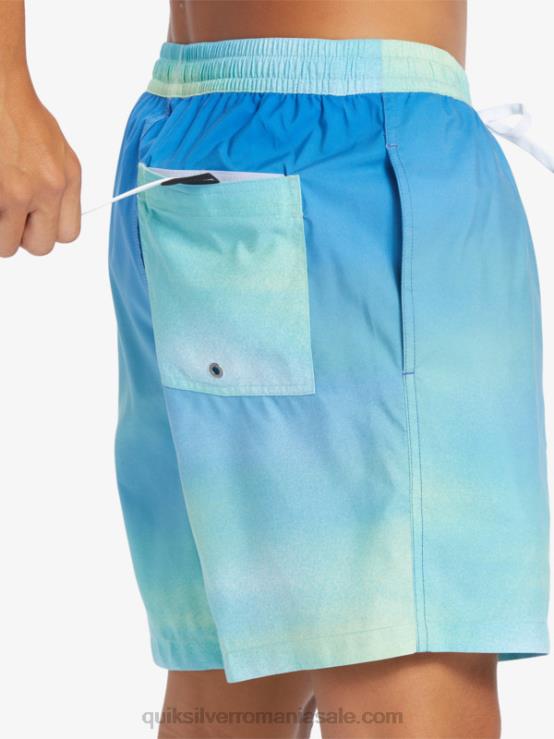 albastru râu briza zilnică 17 salve XT6B722 bărbați Quiksilver