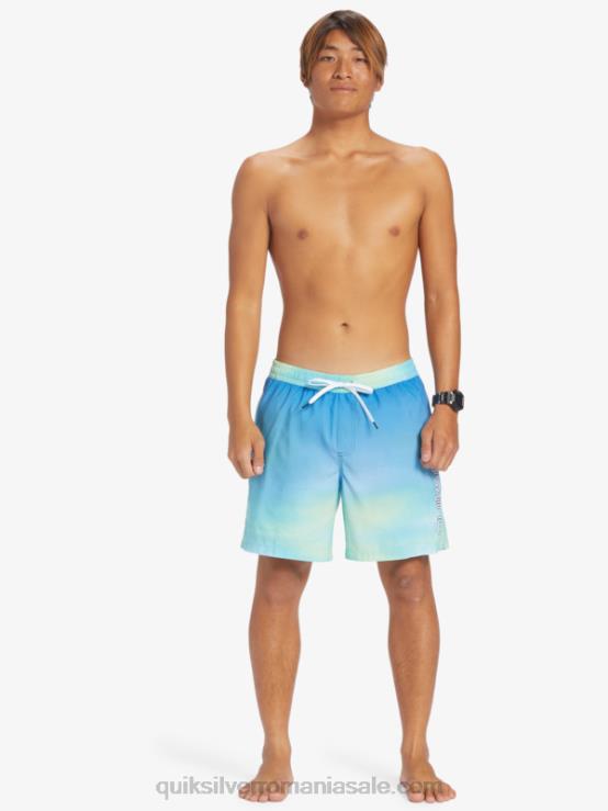 albastru râu briza zilnică 17 salve XT6B722 bărbați Quiksilver