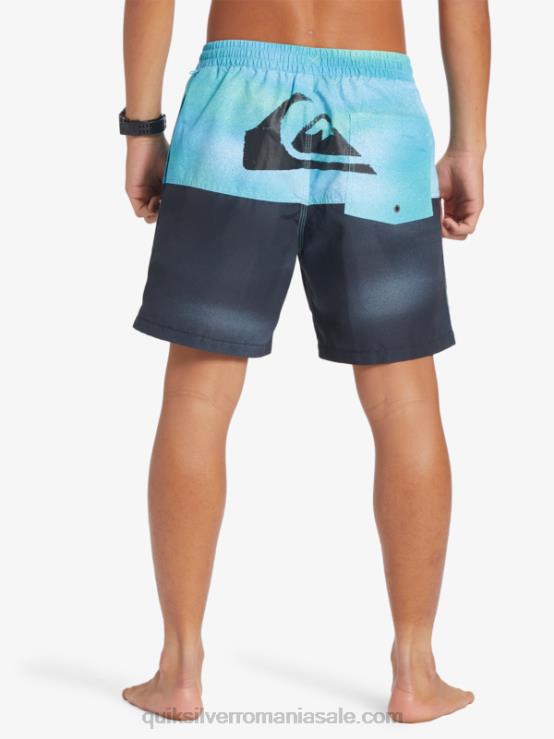 albastru râu butt logo 17 salve XT6B482 bărbați Quiksilver