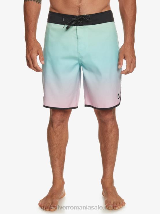 albastru râu scallop de zi cu zi 19 boardshorts XT6B766 bărbați Quiksilver