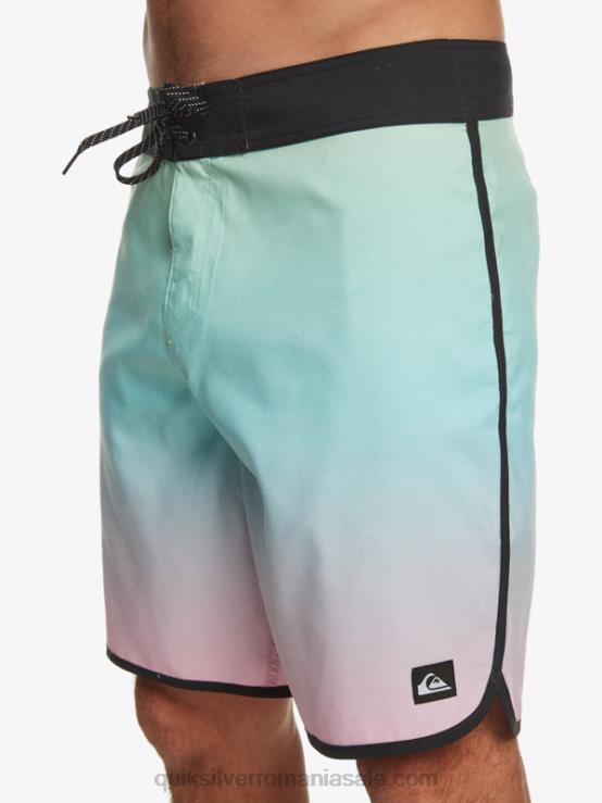 albastru râu scallop de zi cu zi 19 boardshorts XT6B766 bărbați Quiksilver