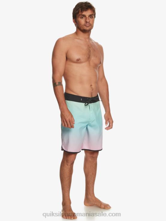 albastru râu scallop de zi cu zi 19 boardshorts XT6B766 bărbați Quiksilver
