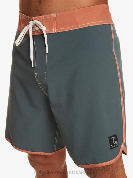 ardezie întunecată original scallop 18 boardshorts XT6B89 bărbați Quiksilver