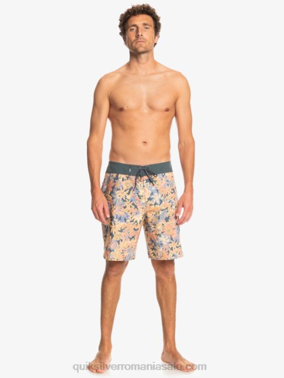 ardezie întunecată surfsilk scallop 19 boardshorts XT6B219 bărbați Quiksilver