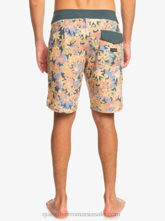 ardezie întunecată surfsilk scallop 19 boardshorts XT6B219 bărbați Quiksilver