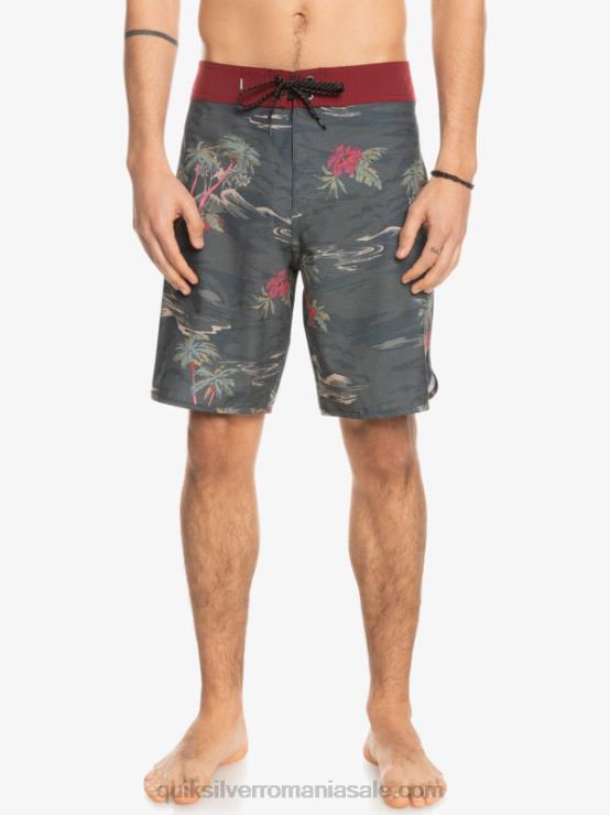 asfalt boardshorts hempstretch scallop 19 XT6B1742 bărbați Quiksilver