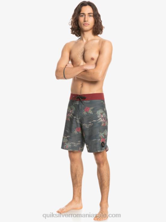 asfalt boardshorts hempstretch scallop 19 XT6B1742 bărbați Quiksilver
