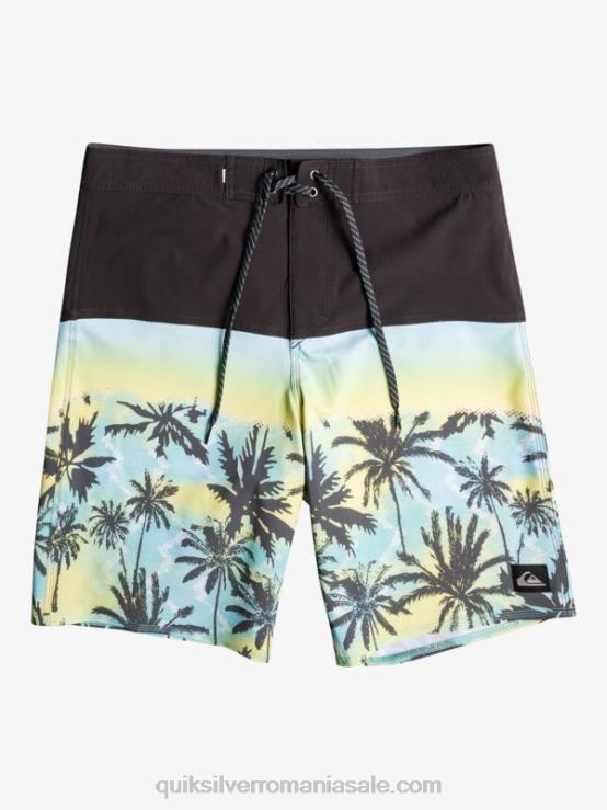 asfalt surfsilk panel 20 boardshorts XT6B1461 bărbați Quiksilver