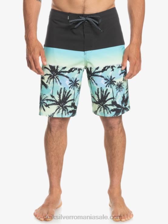 asfalt surfsilk panel 20 boardshorts XT6B1461 bărbați Quiksilver