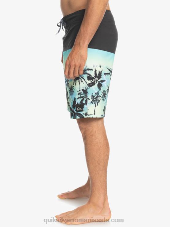 asfalt surfsilk panel 20 boardshorts XT6B1461 bărbați Quiksilver
