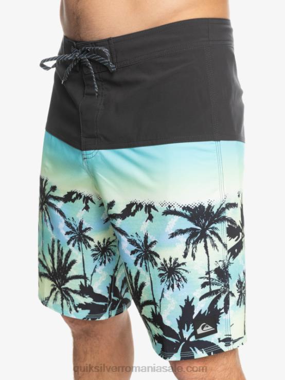 asfalt surfsilk panel 20 boardshorts XT6B1461 bărbați Quiksilver