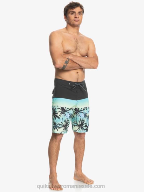 asfalt surfsilk panel 20 boardshorts XT6B1461 bărbați Quiksilver