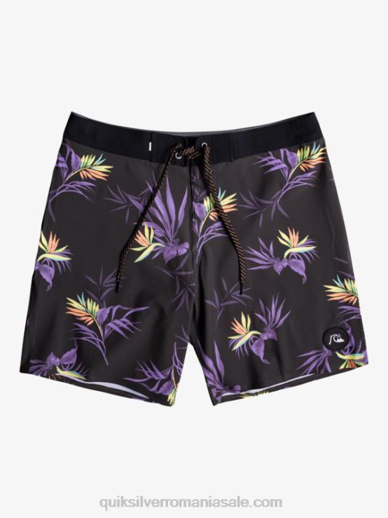 asfalt surfsilk spălat 18 boardshorts XT6B1758 bărbați Quiksilver