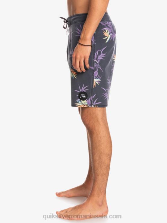 asfalt surfsilk spălat 18 boardshorts XT6B1758 bărbați Quiksilver