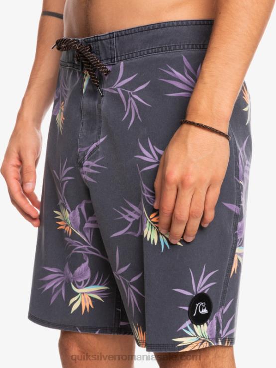asfalt surfsilk spălat 18 boardshorts XT6B1758 bărbați Quiksilver
