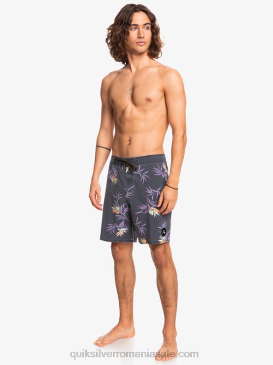 asfalt surfsilk spălat 18 boardshorts XT6B1758 bărbați Quiksilver