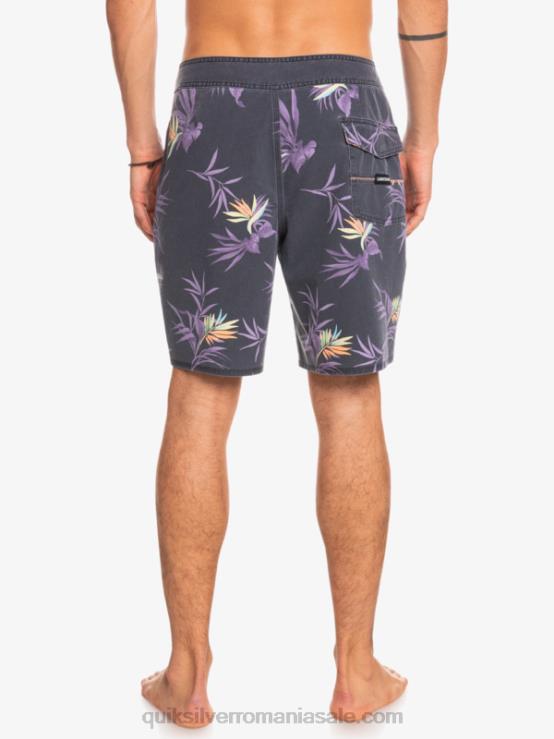 asfalt surfsilk spălat 18 boardshorts XT6B1758 bărbați Quiksilver