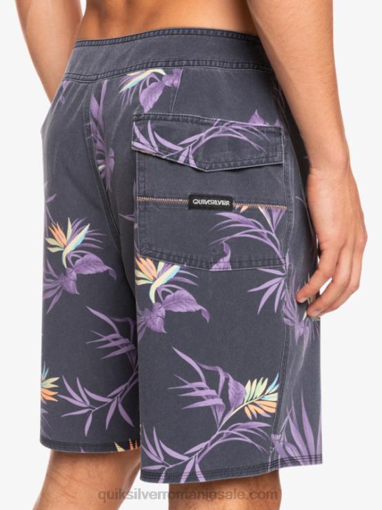 asfalt surfsilk spălat 18 boardshorts XT6B1758 bărbați Quiksilver