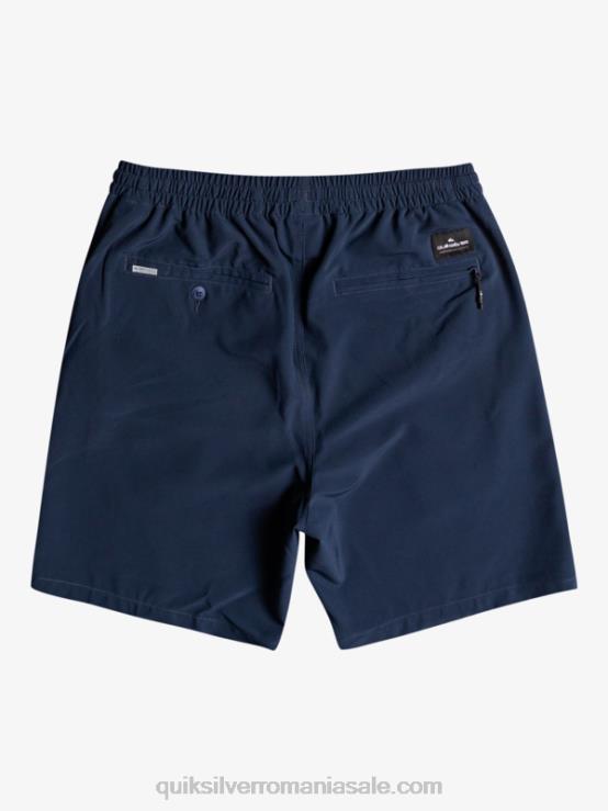 blazer bleumarin pantaloni scurți elastic ocean 18 amfibieni XT6B349 bărbați Quiksilver