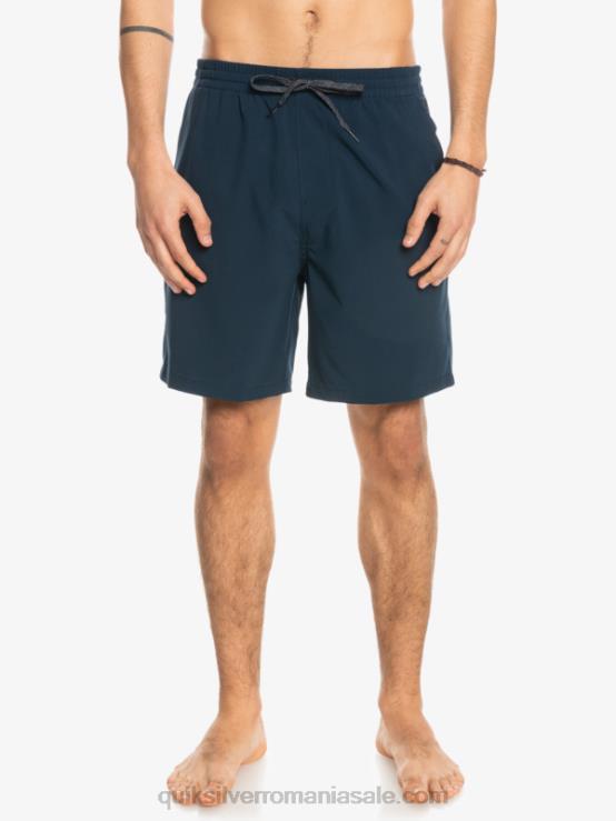blazer bleumarin pantaloni scurți elastic ocean 18 amfibieni XT6B349 bărbați Quiksilver