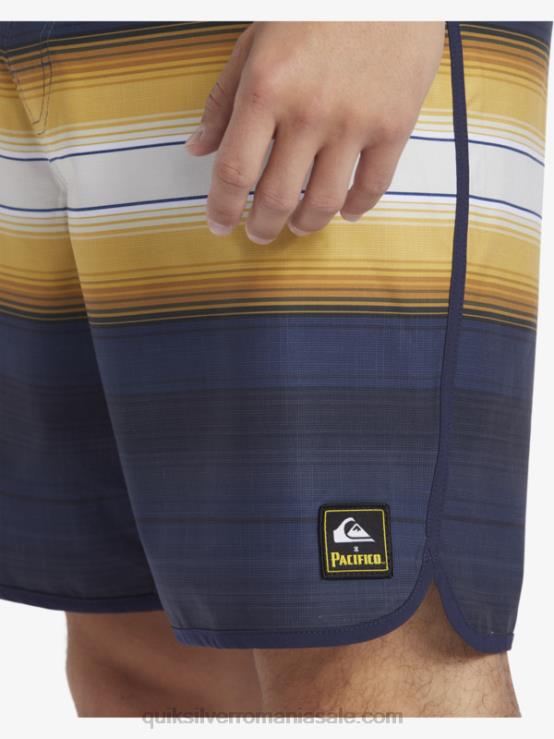 blazer bleumarin surfsilk 18 boardshorts XT6B13 bărbați Quiksilver x Pacifico