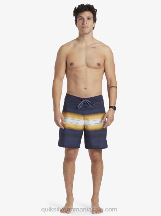 blazer bleumarin surfsilk 18 boardshorts XT6B13 bărbați Quiksilver x Pacifico