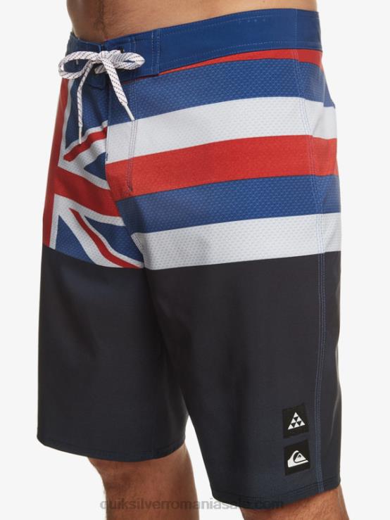 blazer bleumarin surfsilk hawaii pride 20 boardshorts XT6B182 bărbați Quiksilver