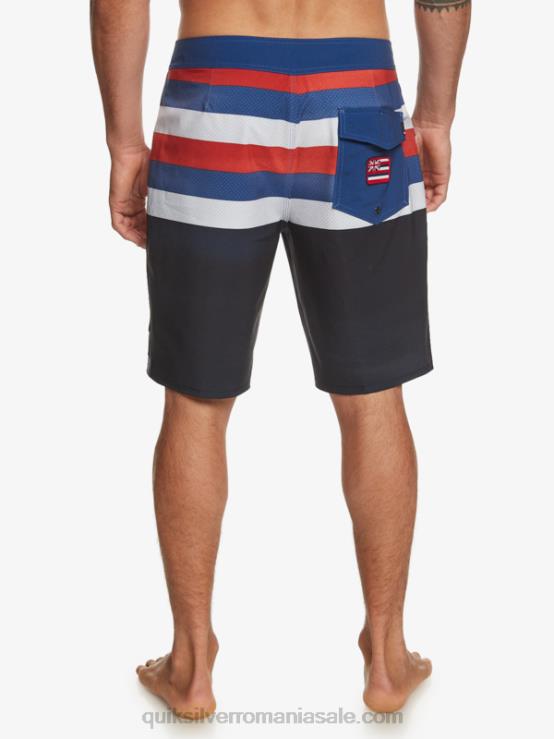 blazer bleumarin surfsilk hawaii pride 20 boardshorts XT6B182 bărbați Quiksilver