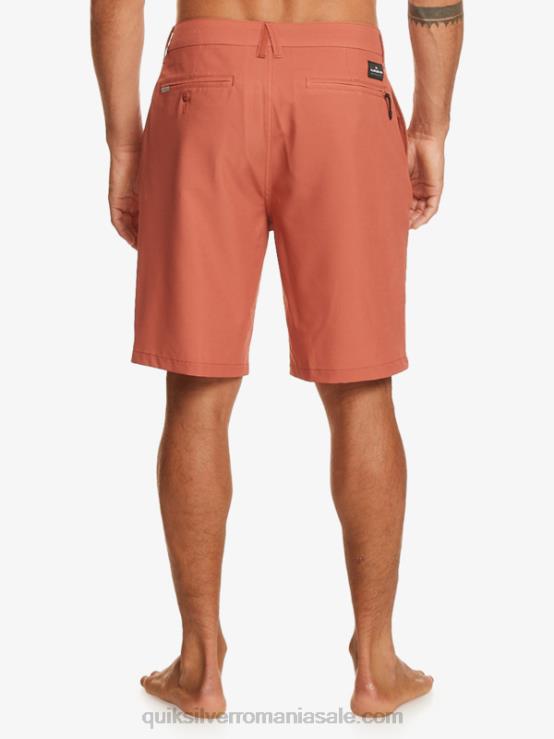 cărămidă pantaloni scurți hibrid ocean union amphibian 20 XT6B139 bărbați Quiksilver
