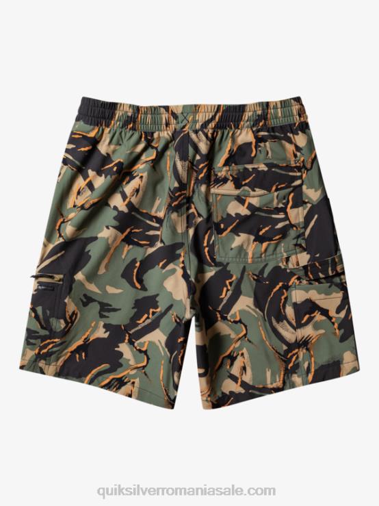 camo - plage taxer cargo 18 amphibian boardshorts XT6B252 bărbați Quiksilver