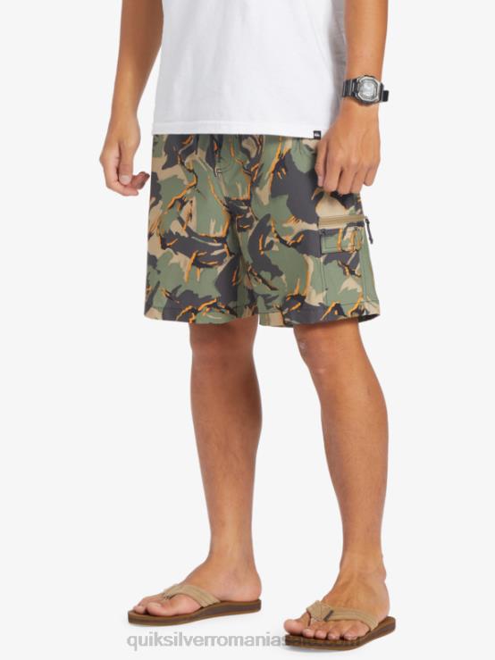 camo - plage taxer cargo 18 amphibian boardshorts XT6B252 bărbați Quiksilver