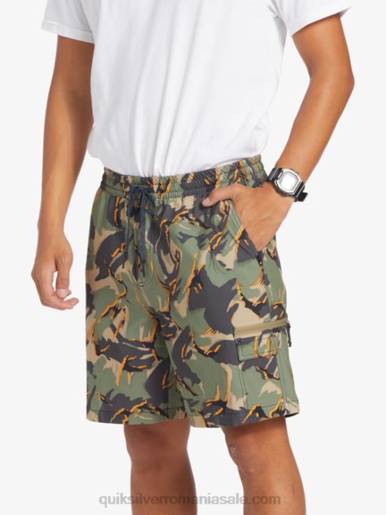 camo - plage taxer cargo 18 amphibian boardshorts XT6B252 bărbați Quiksilver