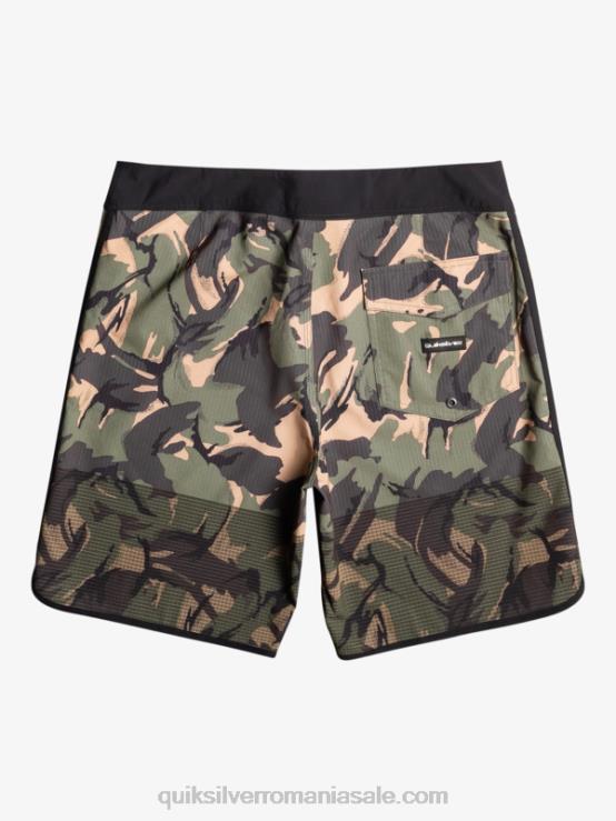 camuflaj highlite scallop 19 boardshorts XT6B33 bărbați Quiksilver