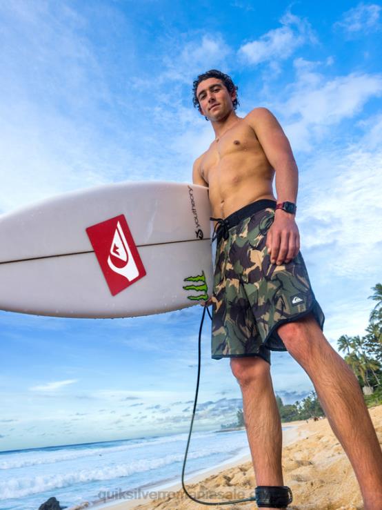 camuflaj highlite scallop 19 boardshorts XT6B33 bărbați Quiksilver