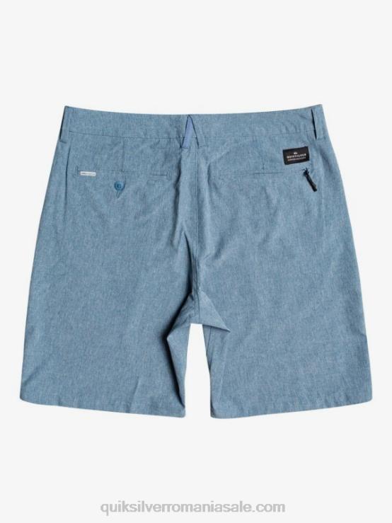 capitanii albastri pantaloni scurți hibrid union heather amphibian 20 XT6B1586 bărbați Quiksilver