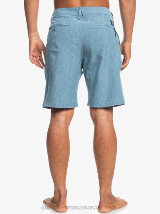 capitanii albastri pantaloni scurți hibrid union heather amphibian 20 XT6B1586 bărbați Quiksilver