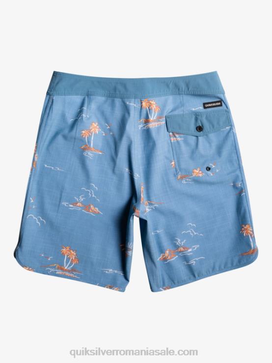 capitanii albastri surfsilk scallop 19 boardshorts XT6B1498 bărbați Quiksilver
