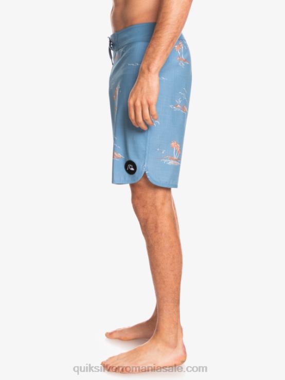 capitanii albastri surfsilk scallop 19 boardshorts XT6B1498 bărbați Quiksilver