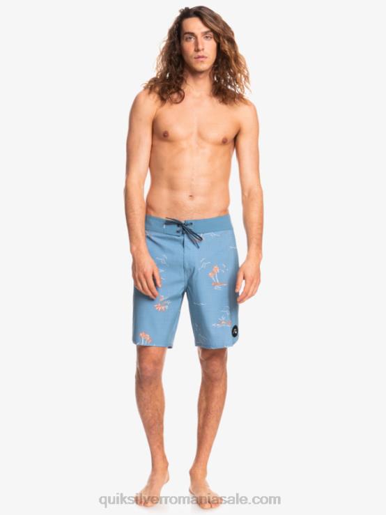 capitanii albastri surfsilk scallop 19 boardshorts XT6B1498 bărbați Quiksilver