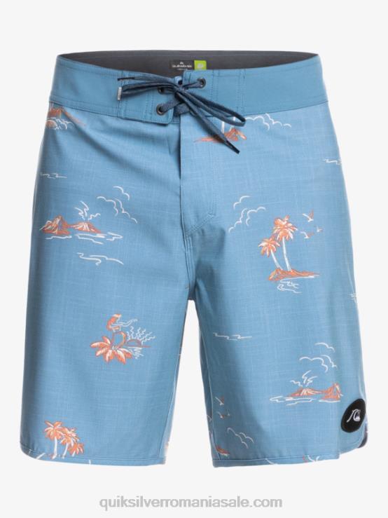 capitanii albastri surfsilk scallop 19 boardshorts XT6B1498 bărbați Quiksilver