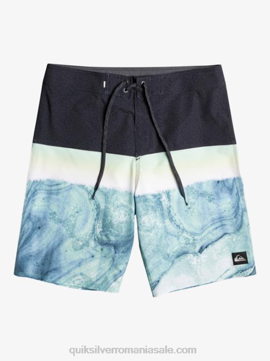 cenușă verde surfsilk panel 20 boardshorts XT6B1451 bărbați Quiksilver