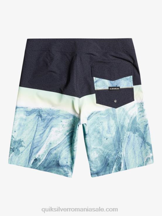 cenușă verde surfsilk panel 20 boardshorts XT6B1451 bărbați Quiksilver