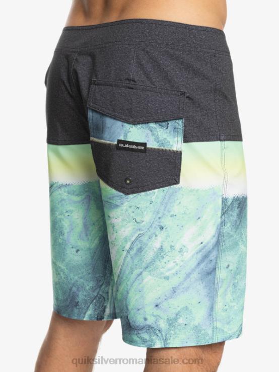 cenușă verde surfsilk panel 20 boardshorts XT6B1451 bărbați Quiksilver