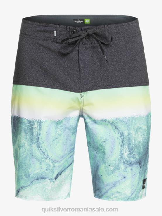 cenușă verde surfsilk panel 20 boardshorts XT6B1451 bărbați Quiksilver