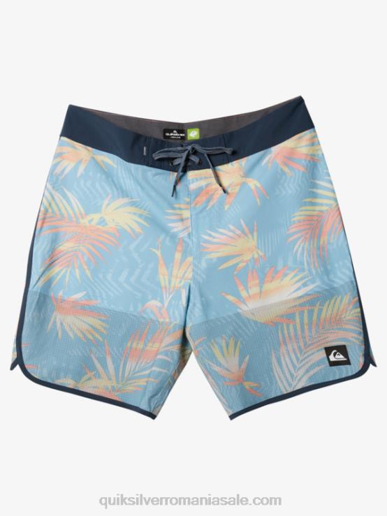 cer albastru highlite scallop 19 boardshorts XT6B34 bărbați Quiksilver