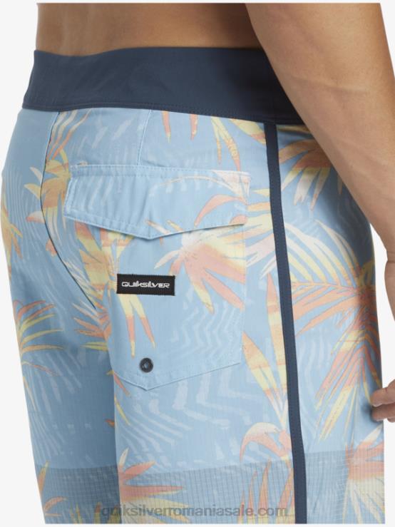 cer albastru highlite scallop 19 boardshorts XT6B34 bărbați Quiksilver