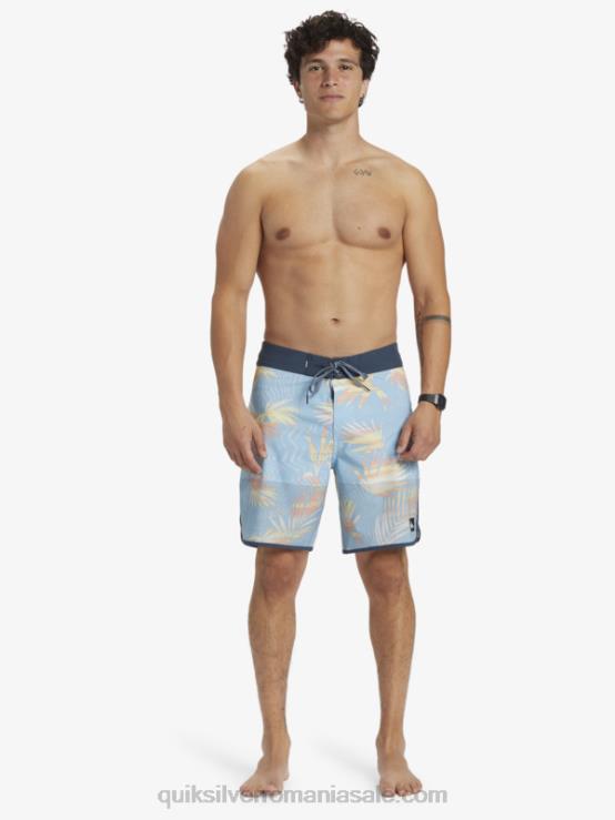 cer albastru highlite scallop 19 boardshorts XT6B34 bărbați Quiksilver