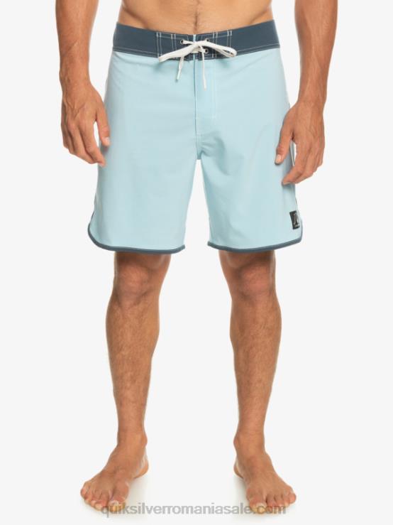 cer albastru original scallop 18 boardshorts XT6B88 bărbați Quiksilver