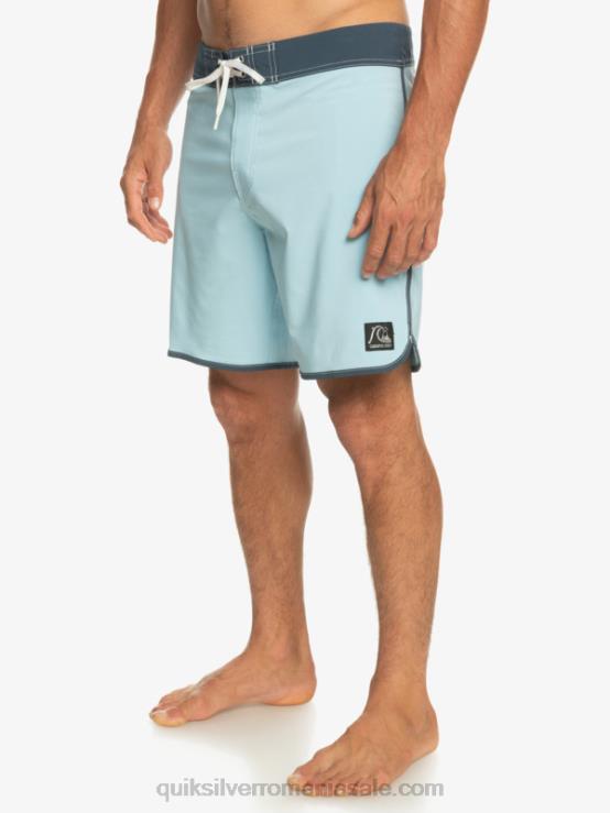 cer albastru original scallop 18 boardshorts XT6B88 bărbați Quiksilver